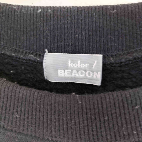 カラービーコン kolor BEACON 23AW ロゴプリント スウェット トップス メンズ JPN:2